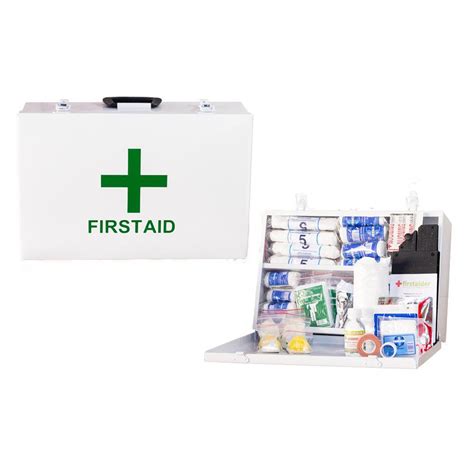 25 person first aid kit metal box|government regulation first aid kit.